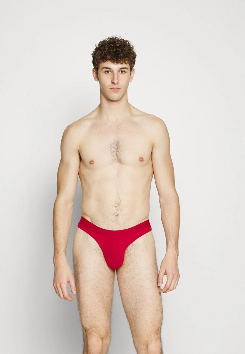 Pier One 3 PACK - Braguitas - Dark Grey/brown/red, Hombre 3 Pier One 3 PACK - Braguitas - Dark Grey/brown/red, Hombre