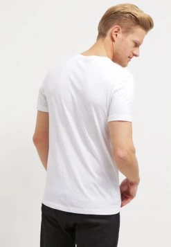 Pier One 2 PACK - Camiseta Básica - White/black, Hombre -Ofertas Pier One Tienda 062237564b764637b10606287ecebc14