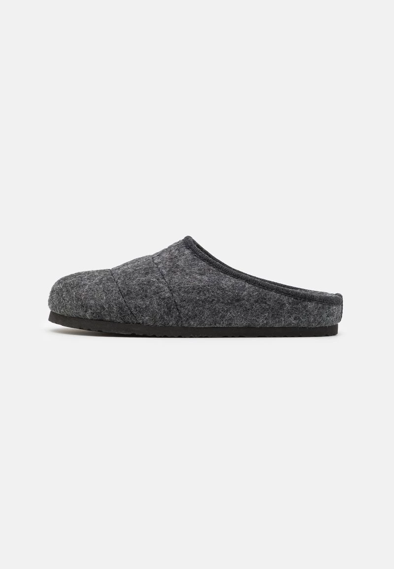 Pier One UNISEX - Pantuflas - Dark Grey, Hombre 3 Pier One UNISEX - Pantuflas - Dark Grey, Hombre