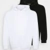 Pier One Hombre 2 PACK - Jersey Con Capucha - Black/white -Ofertas Pier One Tienda 0cf86e5498e64e09bde44db476df2381