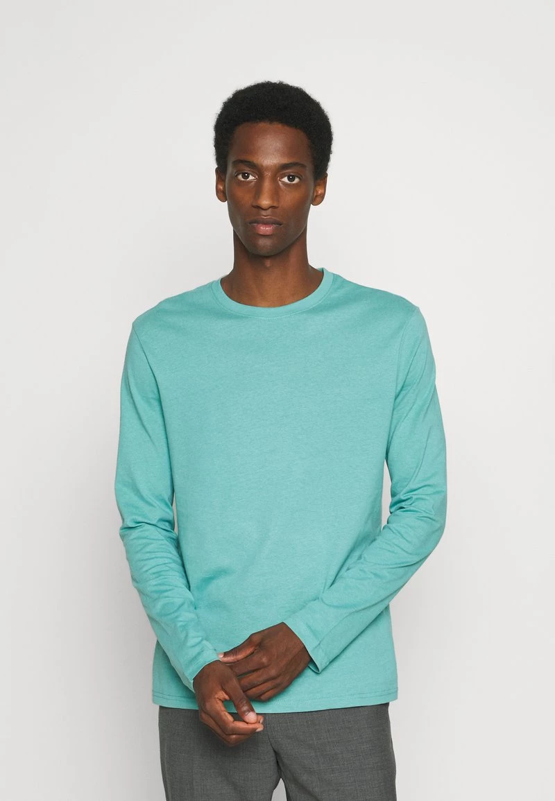 Pier One Hombre 5 PACK - Camiseta De Manga Larga - Dark Blue/turquoise/white 4 Pier One Hombre 5 PACK - Camiseta De Manga Larga - Dark Blue/turquoise/white - Imagen 2