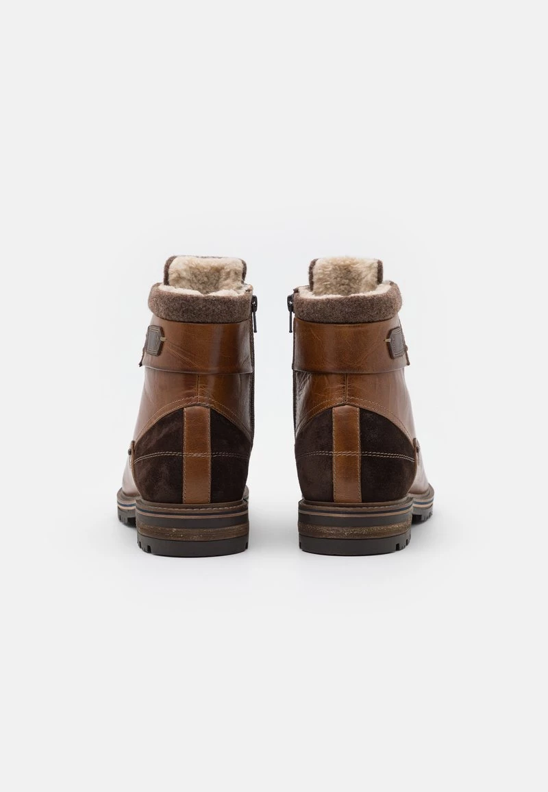 Pier One Hombre Botines Con Cordones - Cognac 5 Pier One Hombre Botines Con Cordones - Cognac - Imagen 3