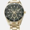 Pier One UNISEX - Reloj - Gold-coloured/green, Unisexo 1 Pier One UNISEX - Reloj - Gold-coloured/green, Unisexo -Ofertas Pier One Tienda 1156820157844b55ac199bd98e887062