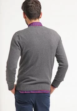 Pier One Hombre Jersey De Punto - Dark Grey Melange -Ofertas Pier One Tienda 116f3542801f490783011fe114c384a0