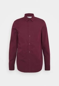 Pier One Camisa Elegante - Bordeaux, Hombre -Ofertas Pier One Tienda 13062200943449879bcf95fe0d683c4b