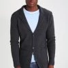 Pier One Chaqueta De Punto - Mottled Dark Grey, Hombre -Ofertas Pier One Tienda 1534e19d02574acf98f7cef6d28a0e44