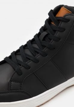 Pier One Hombre Zapatillas Altas - Black/white -Ofertas Pier One Tienda 1ad8ad20524b41a186dcee23fb580dda