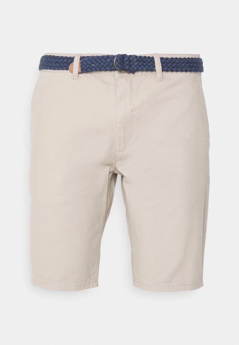 Pier One CHINOS WITH BELT - Shorts - Tan, Hombre 3 Pier One CHINOS WITH BELT - Shorts - Tan, Hombre