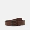 Pier One Hombre LEATHER - Cinturón - Cognac -Ofertas Pier One Tienda 1e33c717d5f648a795321490213b876e