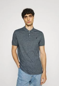 Pier One Hombre Polo - Mottled Blue