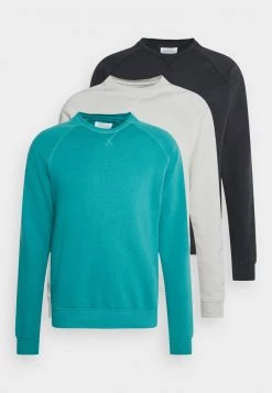 Pier One Hombre 3 PACK - Sudadera - Black/stone/blue -Ofertas Pier One Tienda 1f07ffe254704ae487f70041d0d3853a