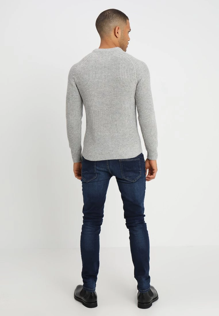 Pier One Hombre Jersey De Punto - Mottled Grey 5 Pier One Hombre Jersey De Punto - Mottled Grey - Imagen 3