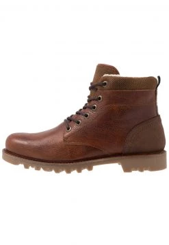 Pier One Hombre Botines Con Cordones - Cognac