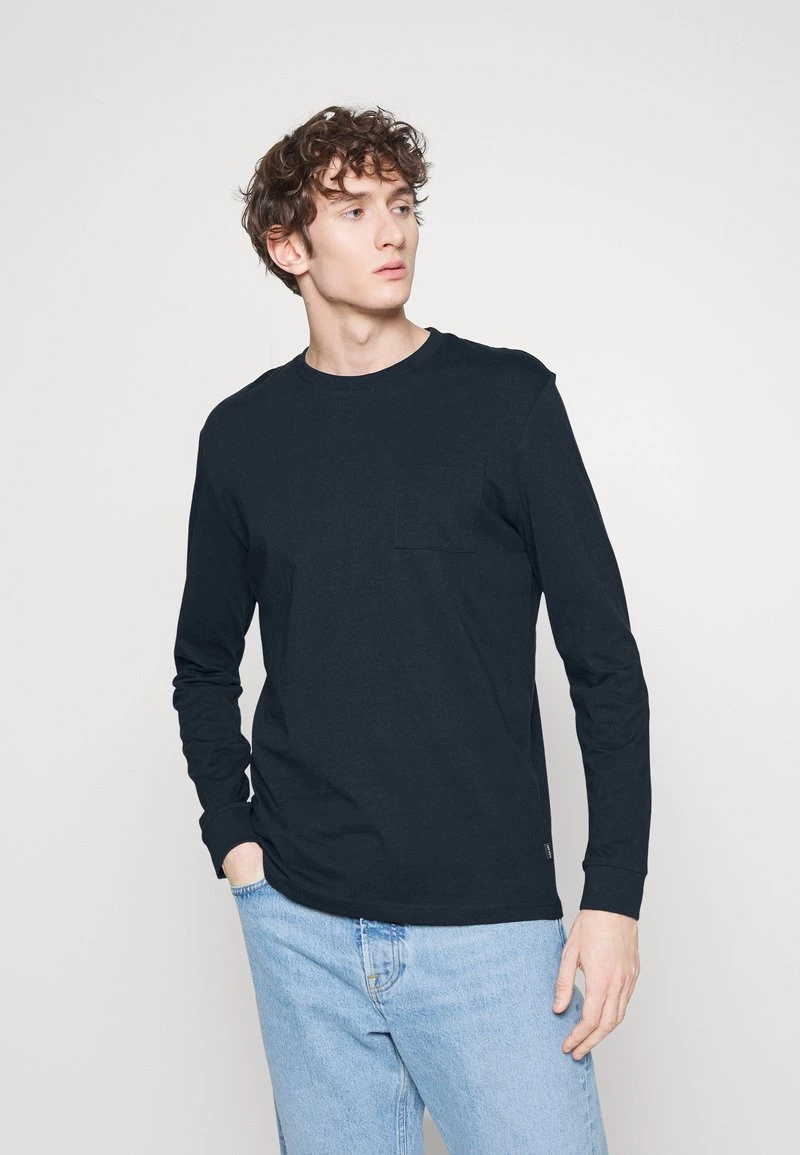 Pier One Camiseta De Manga Larga - Dark Blue, Hombre 3 Pier One Camiseta De Manga Larga - Dark Blue, Hombre