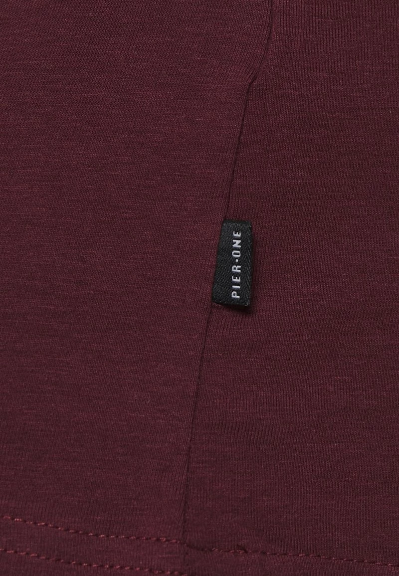 Pier One Hombre Camiseta De Manga Larga - Bordeaux 8 Pier One Hombre Camiseta De Manga Larga - Bordeaux - Imagen 6