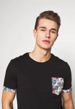 Pier One Hombre Camiseta Estampada - Black -Ofertas Pier One Tienda 2066a39a5f0340aab8c9c2a9fcc0b05e