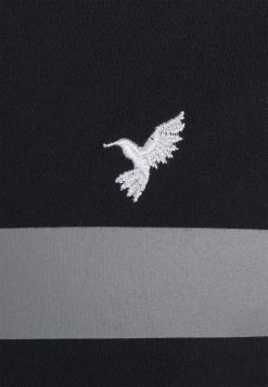 Pier One Hombre Camiseta Estampada - Black/grey -Ofertas Pier One Tienda 213c6be5215c45b58032cb4aa8d6abdd