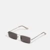 Pier One Gafas De Sol - Silver-coloured/black, Hombre
