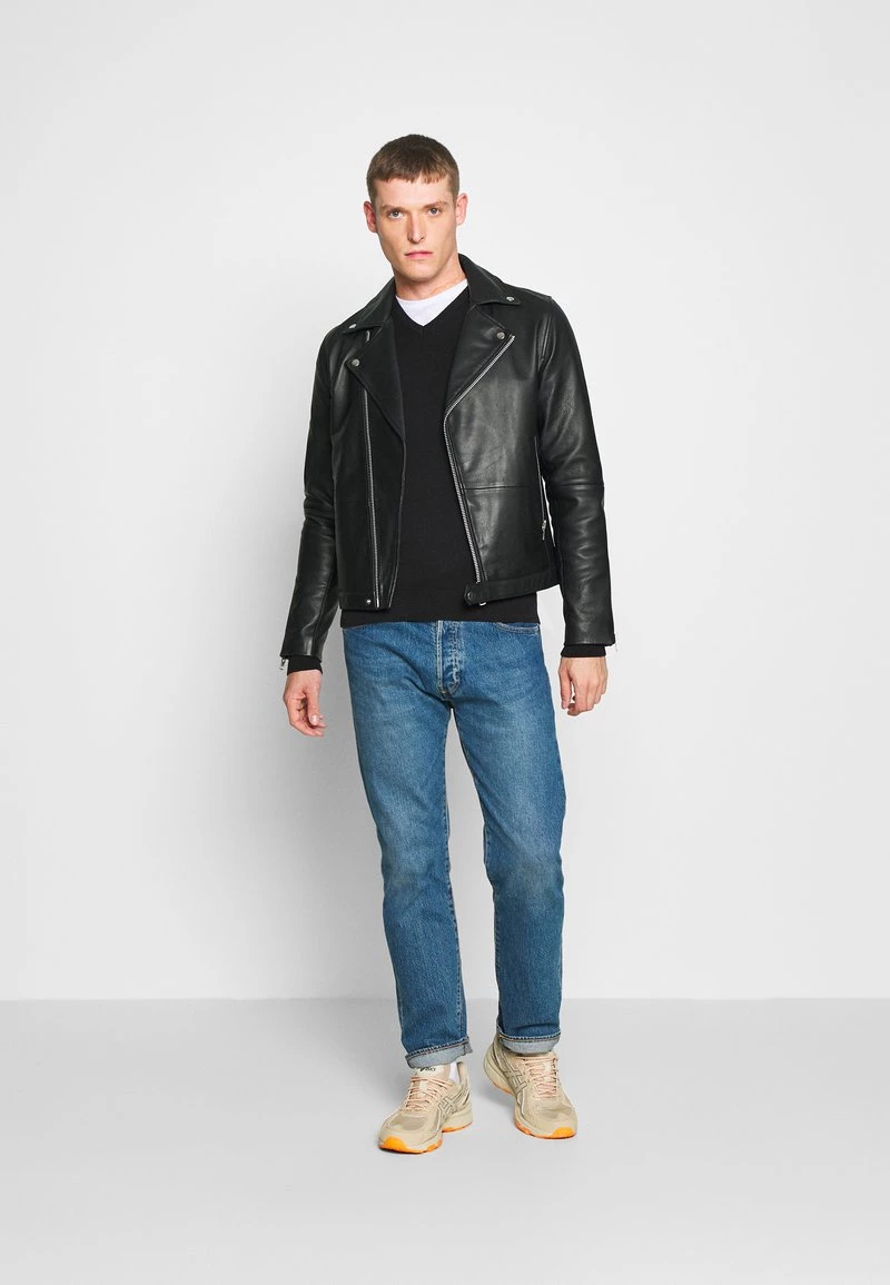 Pier One Hombre 2PACK - Jersey De Punto - Black/bordeaux 3 Pier One Hombre 2PACK - Jersey De Punto - Black/bordeaux