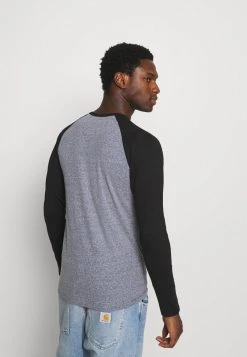 Pier One Camiseta De Manga Larga - Blue, Hombre -Ofertas Pier One Tienda 26b9ef585a52469c90536b07aa28880d