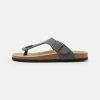 Pier One Unisexo UNISEX - Sandalias De Dedo - Grey