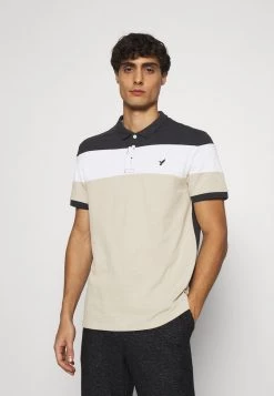 Pier One Hombre Polo - Black/sand