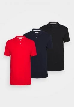 Pier One Hombre 3 PACK - Polo - Dark Blue/red/black -Ofertas Pier One Tienda 2ce32672af9649869083f9b383f3e8ce