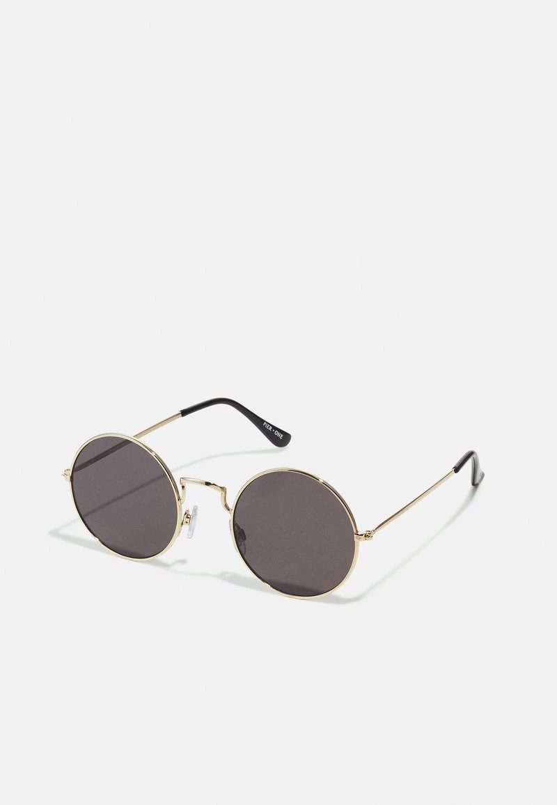 Pier One Unisexo UNISEX - Gafas De Sol - Gold-coloured/black 3 Pier One Unisexo UNISEX - Gafas De Sol - Gold-coloured/black