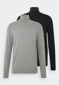 Pier One Hombre 2 PACK - Jersey De Punto - Black/mottled Light Grey 19 Pier One Hombre 2 PACK - Jersey De Punto - Black/mottled Light Grey -Ofertas Pier One Tienda 2df07891f3cf443da67ee4c7a11ee632