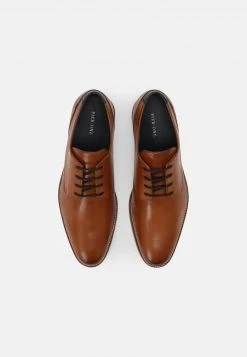 Pier One Hombre LEATHER - Zapatos Con Cordones - Cognac -Ofertas Pier One Tienda 3167f3aeaa7e462ca936f2766c85beca