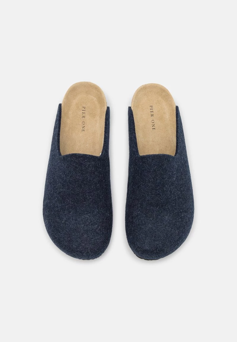 Pier One Unisexo UNISEX - Pantuflas - Dark Blue 6 Pier One Unisexo UNISEX - Pantuflas - Dark Blue - Imagen 4
