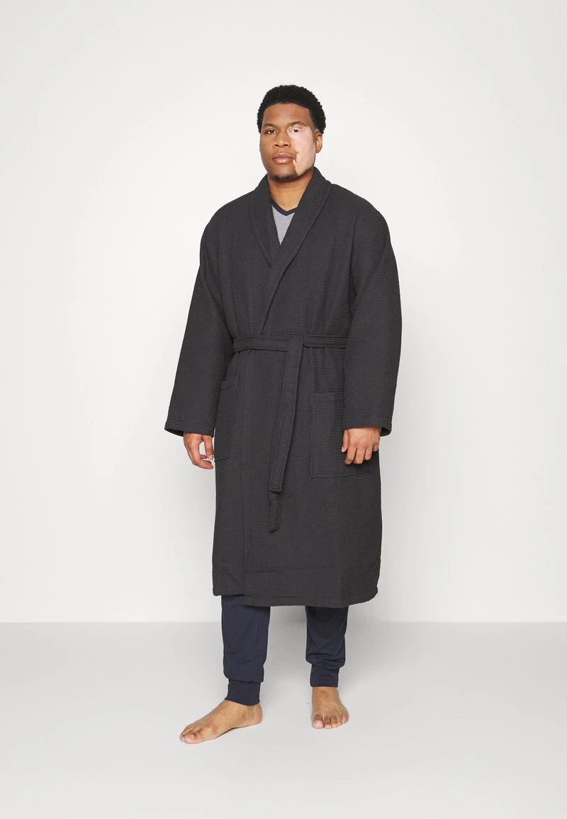 Pier One Hombre Albornoz - Black 3 Pier One Hombre Albornoz - Black