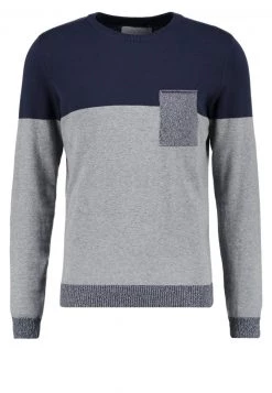 Pier One Jersey De Punto - Mottled Grey/dark Blue, Hombre -Ofertas Pier One Tienda 34429dc16f56418082d87596944cbb24
