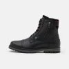 Pier One Hombre Botines Con Cordones - Black