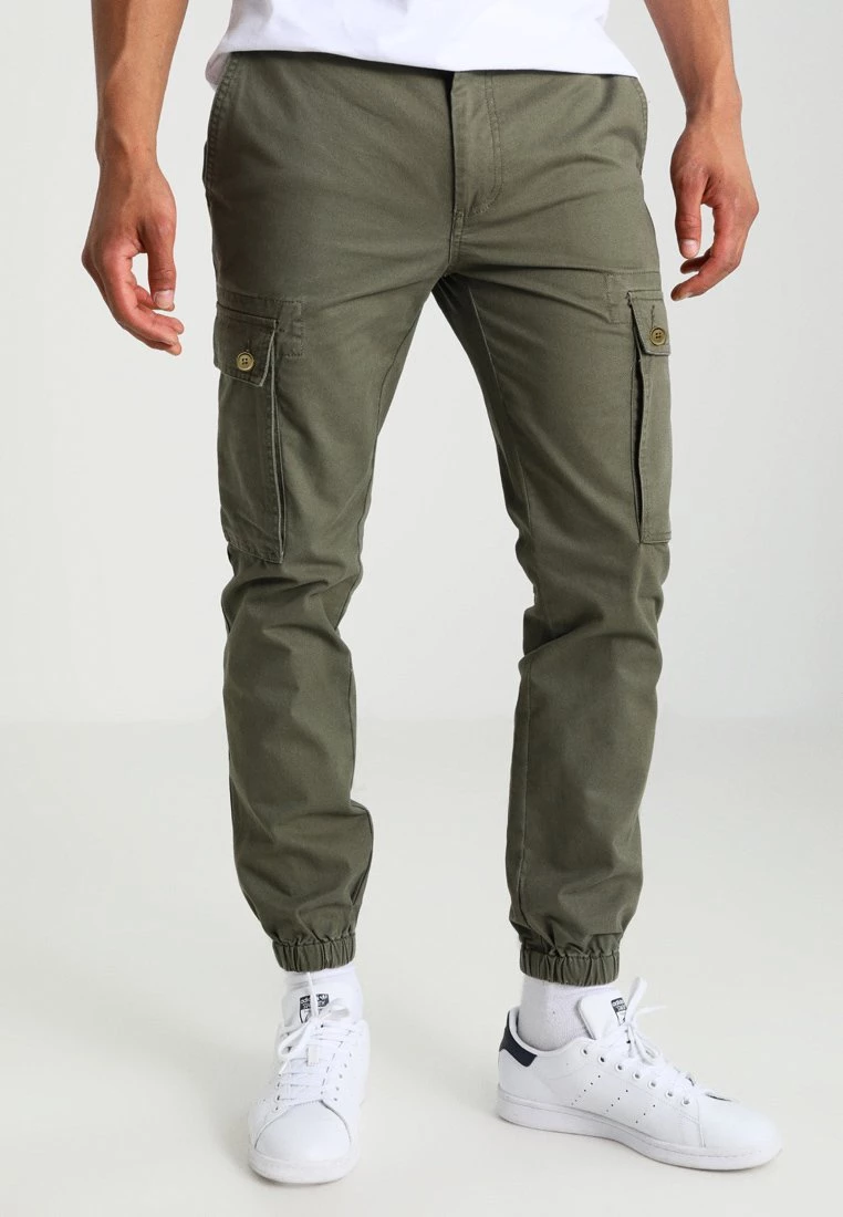 Pier One Hombre Pantalones Cargo - Olive 3 Pier One Hombre Pantalones Cargo - Olive