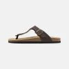 Pier One Unisexo UNISEX - Sandalias De Dedo - Brown -Ofertas Pier One Tienda 393fe9b44f8e4e869811f4caa55cc64a