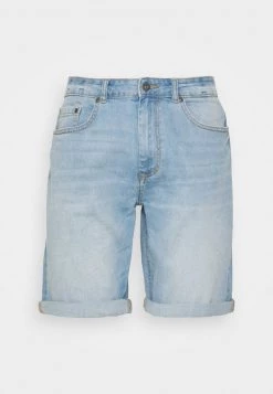 Pier One Hombre Shorts Vaqueros - Blue Denim