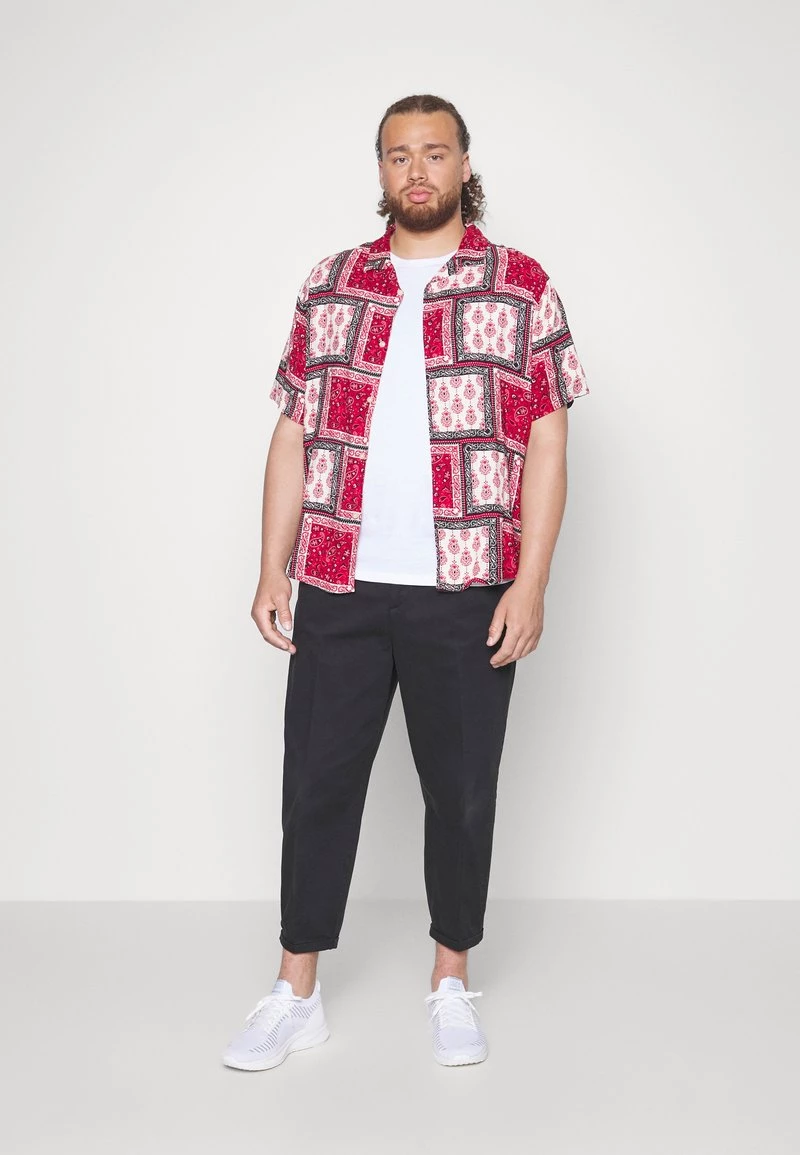 Pier One Hombre PAISLEY - Camisa - Red-beige 4 Pier One Hombre PAISLEY - Camisa - Red-beige - Imagen 2