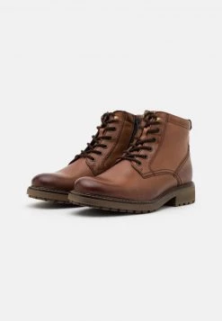 Pier One Hombre Botines Con Cordones - Cognac -Ofertas Pier One Tienda 3d4e62cf14a747609d6e254b028c9c2f