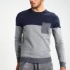 Pier One Jersey De Punto - Mottled Grey/dark Blue, Hombre 2 Pier One Jersey De Punto - Mottled Grey/dark Blue, Hombre -Ofertas Pier One Tienda 3da442a9b31b43f281d171ccf148ea3d