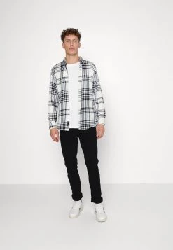 Pier One Hombre 5 PACK - Camiseta De Manga Larga - Blue/white/beige/olive