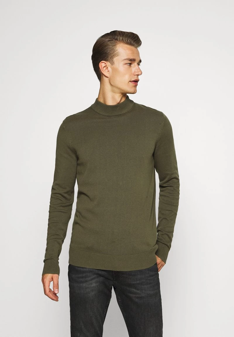 Pier One Hombre Jersey De Punto - Oliv 3 Pier One Hombre Jersey De Punto - Oliv