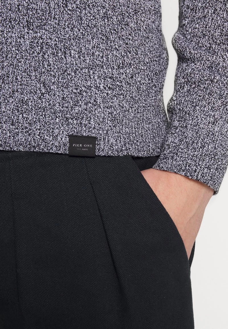 Pier One Hombre Jersey De Punto - Mottled Grey 9 Pier One Hombre Jersey De Punto - Mottled Grey - Imagen 7