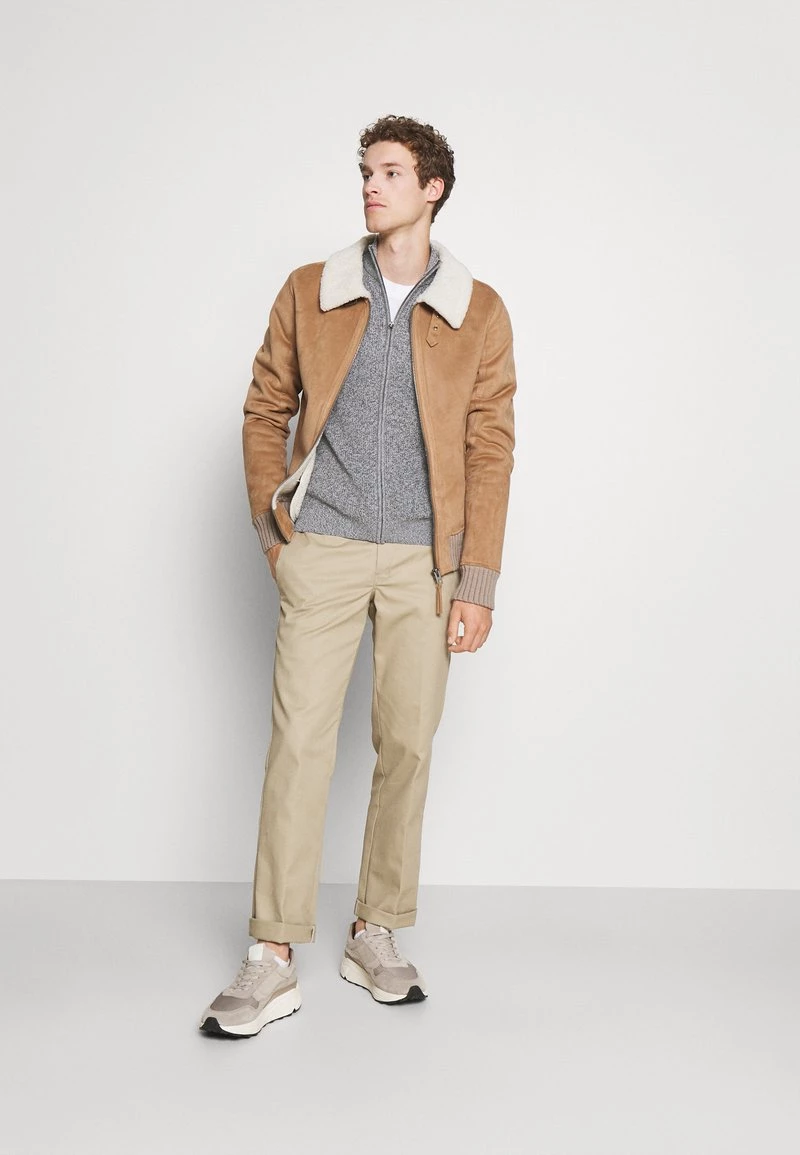 Pier One Hombre Chaqueta De Punto - Mottled Blue 4 Pier One Hombre Chaqueta De Punto - Mottled Blue - Imagen 2