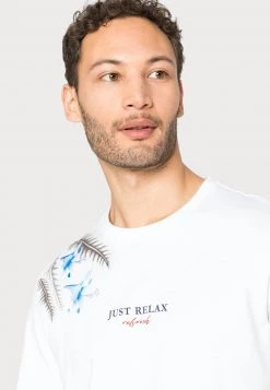 Pier One Hombre Camiseta Estampada - White 11 Pier One Hombre Camiseta Estampada - White -Ofertas Pier One Tienda 45061e78b6314fc89a357f5442e58be3