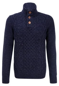 Pier One Hombre Jersey De Punto - Mottled Dark Blue -Ofertas Pier One Tienda 49376ac93c474dac8a45862469298487