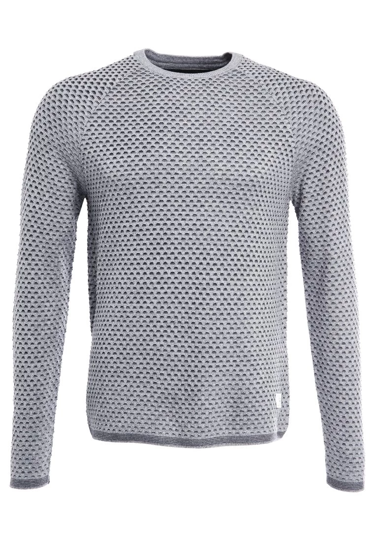 Pier One Hombre Jersey De Punto - Mottled Grey/anthracite 7 Pier One Hombre Jersey De Punto - Mottled Grey/anthracite - Imagen 5