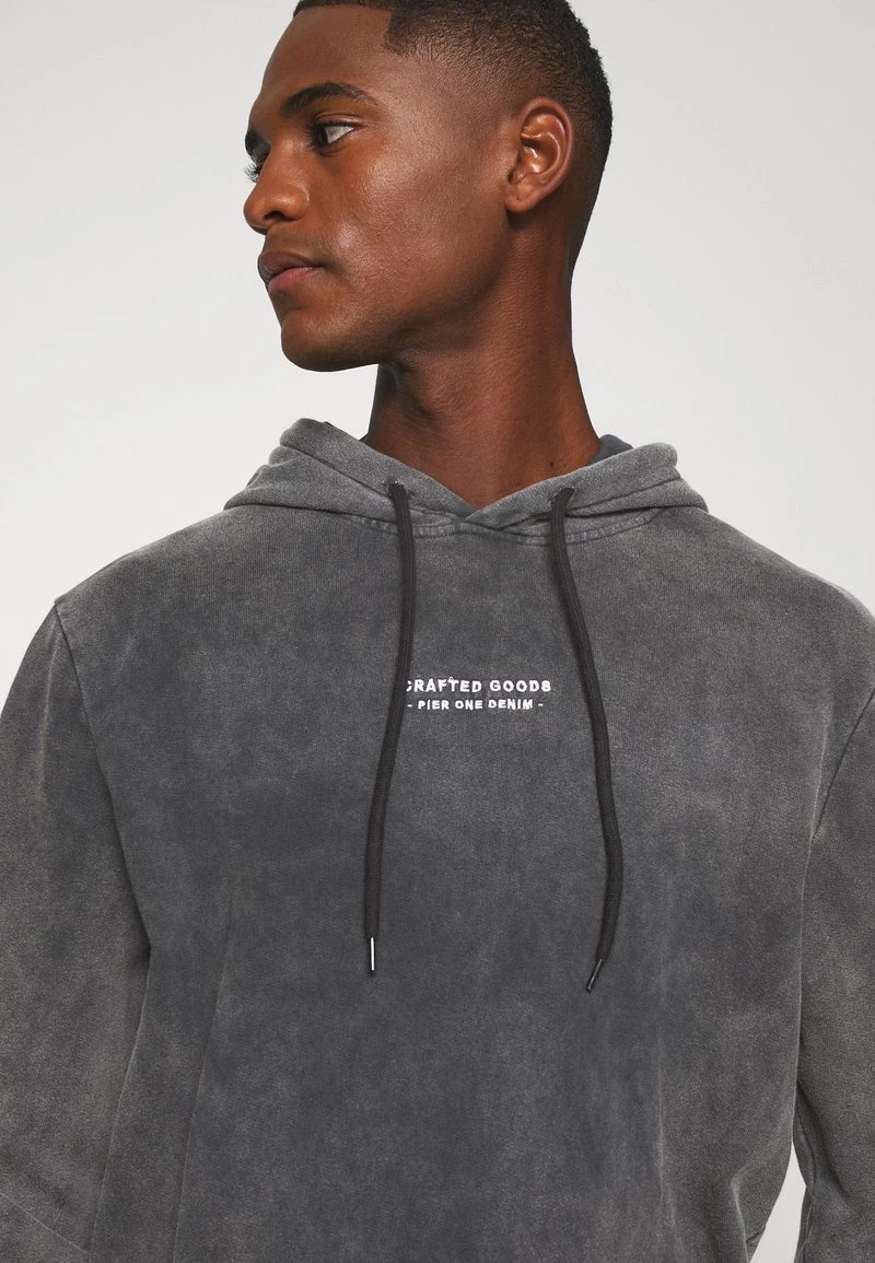 Pier One Hombre Jersey Con Capucha - Black 7 Pier One Hombre Jersey Con Capucha - Black - Imagen 5