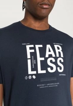 Pier One Camiseta Estampada - Dark Blue, Hombre -Ofertas Pier One Tienda 4ad2c08b3fd54914aab8d61e8c936b55