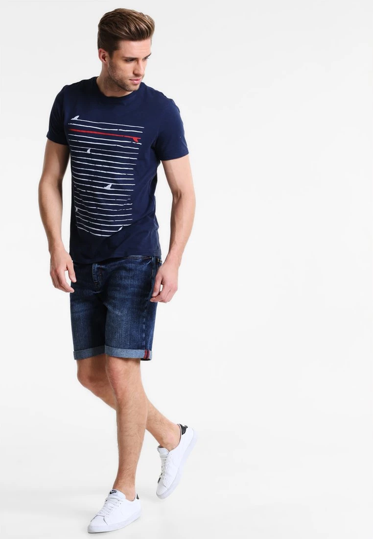 Pier One Camiseta Estampada - Navy, Hombre 4 Pier One Camiseta Estampada - Navy, Hombre - Imagen 2